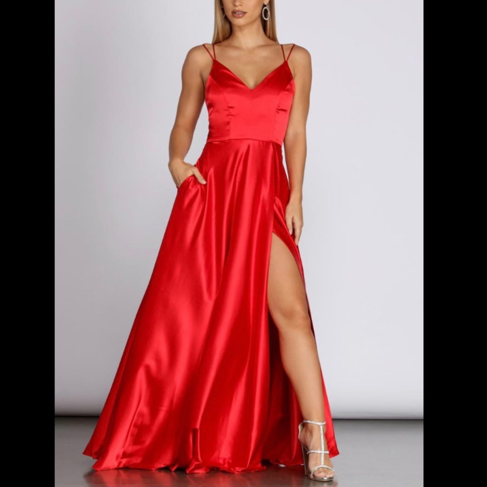RYDER SATIN A-LINE GOWN
style# 05002-6418